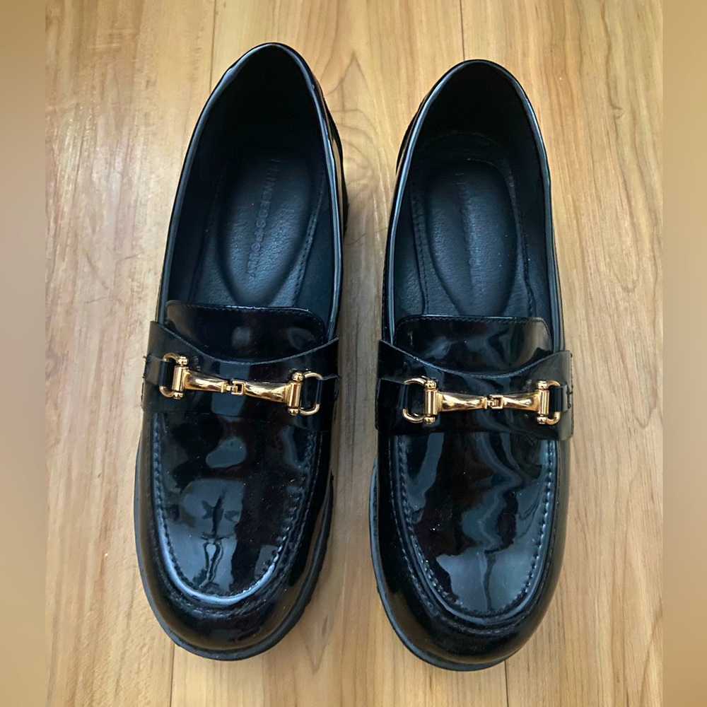 Princess Polly Platform Loafers Size 7